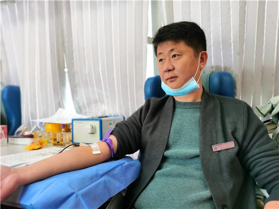 獻血傳真情，為黨旗添光彩 ——三元村春季無償獻血活動側(cè)記